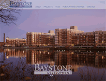 Tablet Screenshot of baystonedevelopment.com
